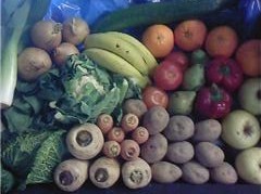 typical organic fruit & veg MIXED box